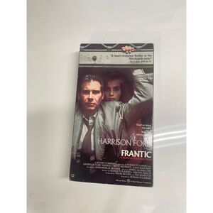 Frantic VHS Harrison‎ Ford Thriller Roman Polanski Film Movie Tape